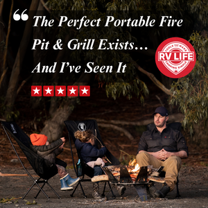 Crucible - Portable Fire Pit and BBQ Grill