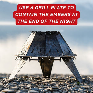 Crucible - Portable Fire Pit and Grill