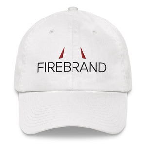 Firebrand Dad Hat (White)