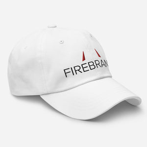 Firebrand Dad Hat (White)